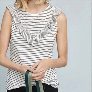 Maeve Anthropologie Women’s Sz SMALL Kalama Striped Tank Top